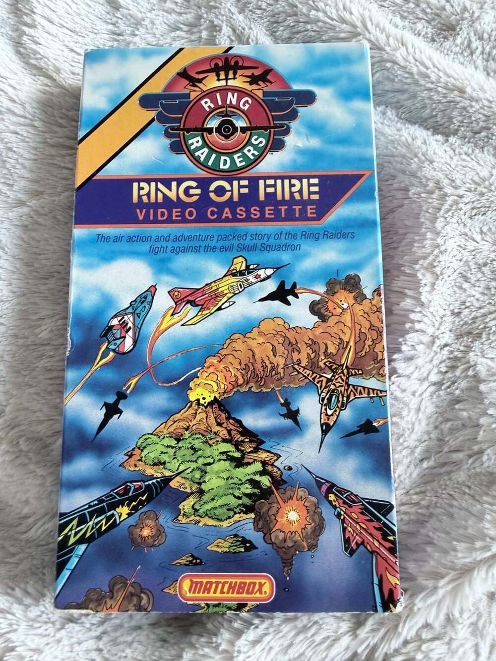 Ring Raiders: Ring Of Fire Matchbox Vintage VHS Video Cassette